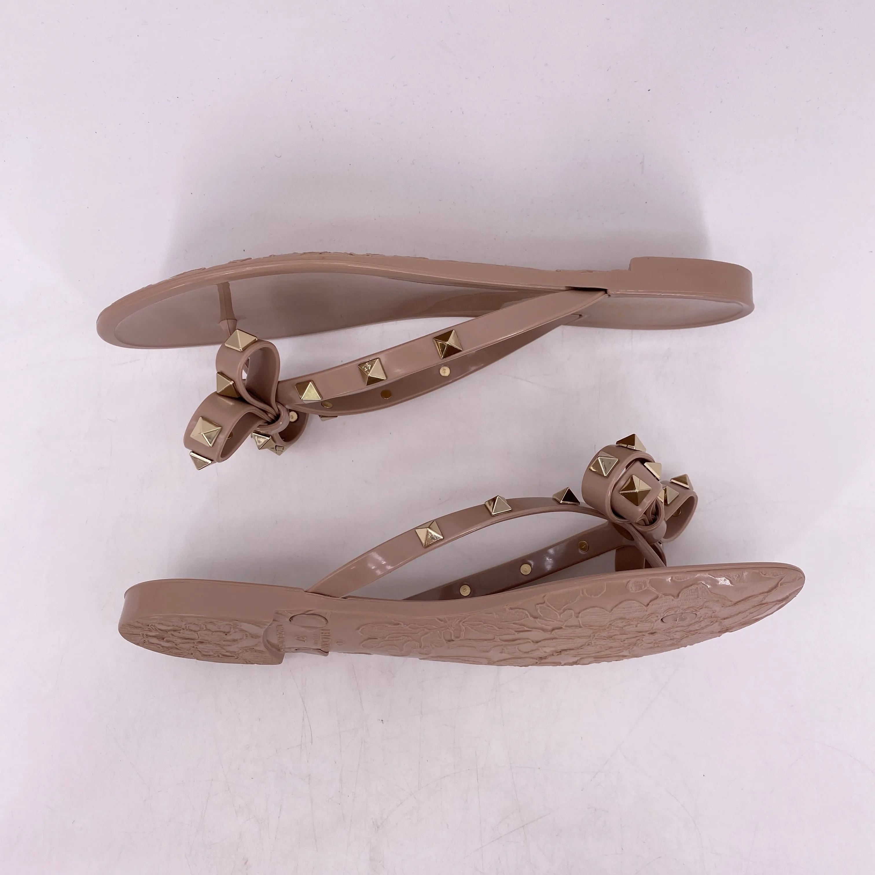 Valentino Flip Flops "Rockstud Jelly"  Used Size 37W
