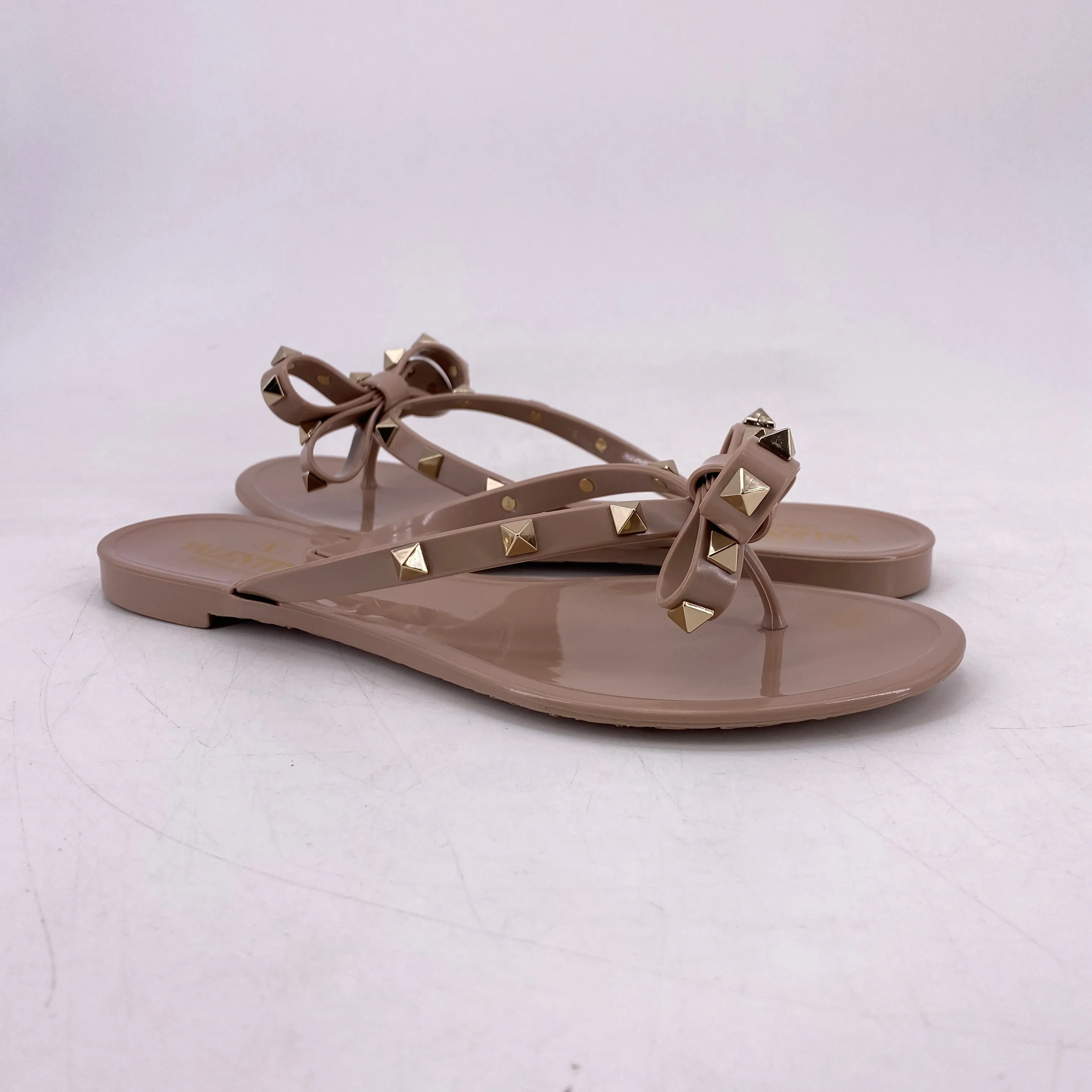 Valentino Flip Flops "Rockstud Jelly"  Used Size 37W