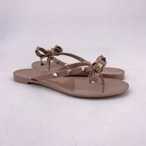 Valentino Flip Flops "Rockstud Jelly"  Used Size 37W