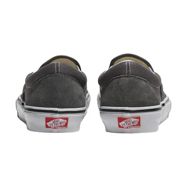 Vans Skate Slip-On Pewter/White