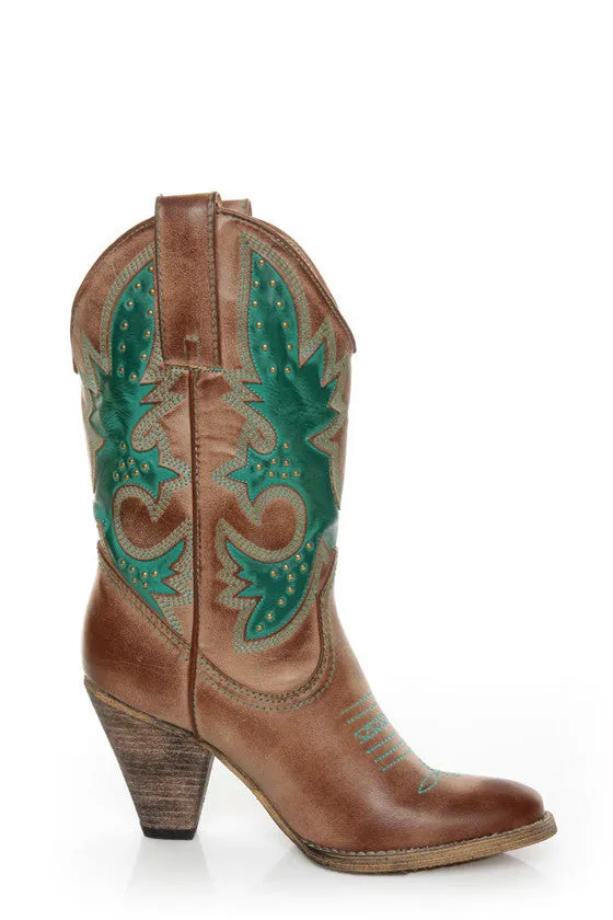 Very Volatile | Rio Grande Cowgirl Boots Tan