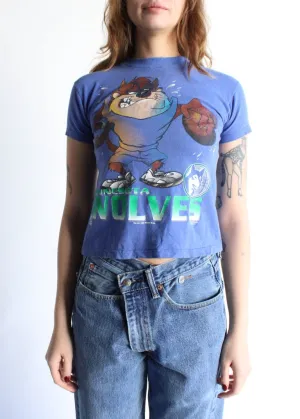 Vintage Taz x Minnesota Wolves Tee T1338