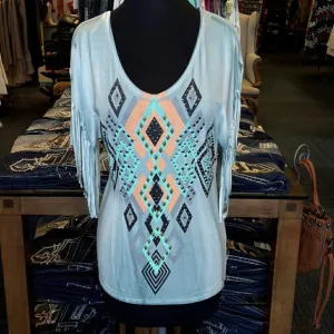 Vocal | Aztec Mint/Multi Blouse