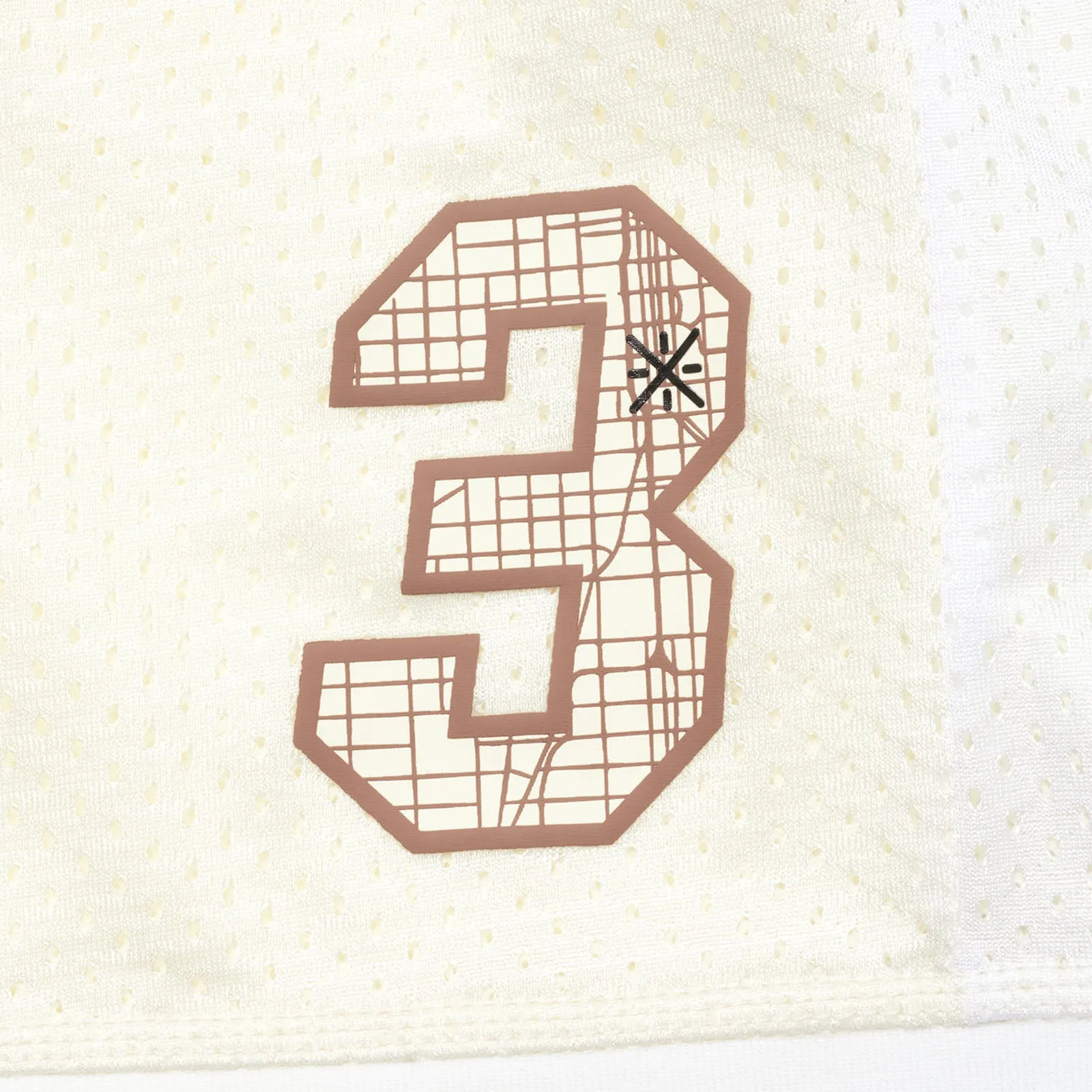 Wade Hall Of Fame Mesh Shorts - Cream