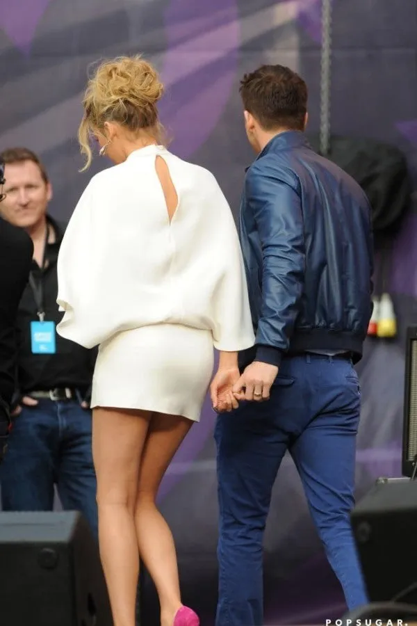 White Blake Lively Wrap Dress Short prom Celebrity Evening Dress Chime For Change