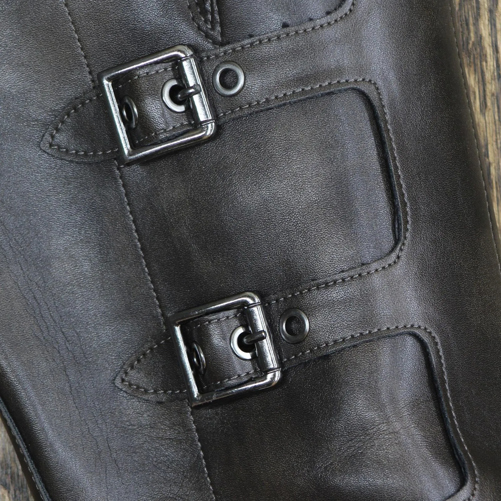 Wild Fable Womens Rebel Tall Moto Buckle Boots 90366583 Brown 7M