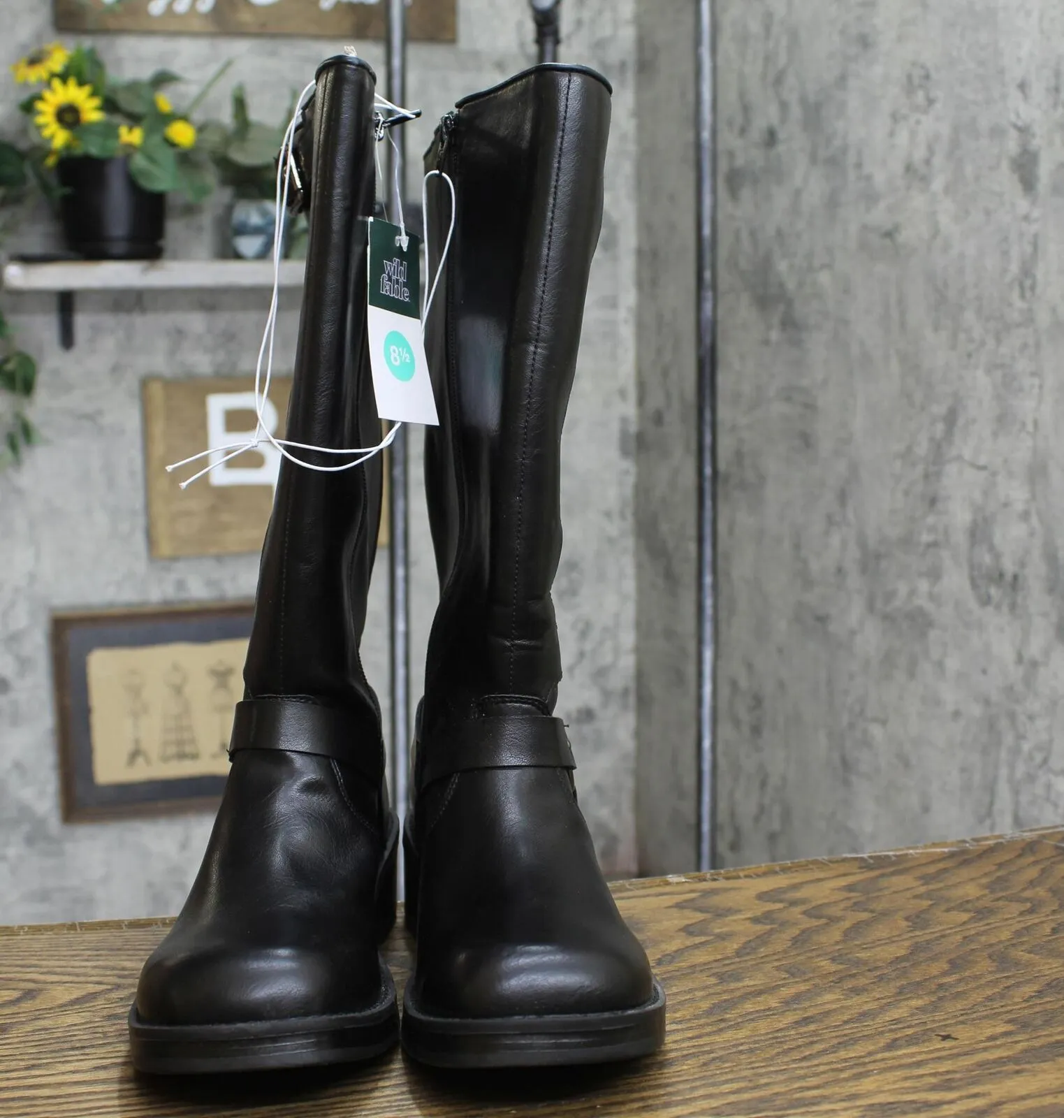 Wild Fable Women's Rebel Tall Riding Boots with Memory Foam Insole 89783085