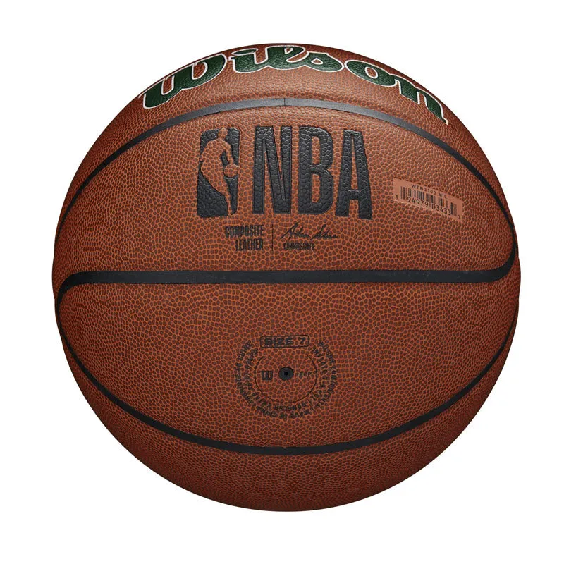 Wilson NBA Team Composite Basketball Milwaukee Bucks