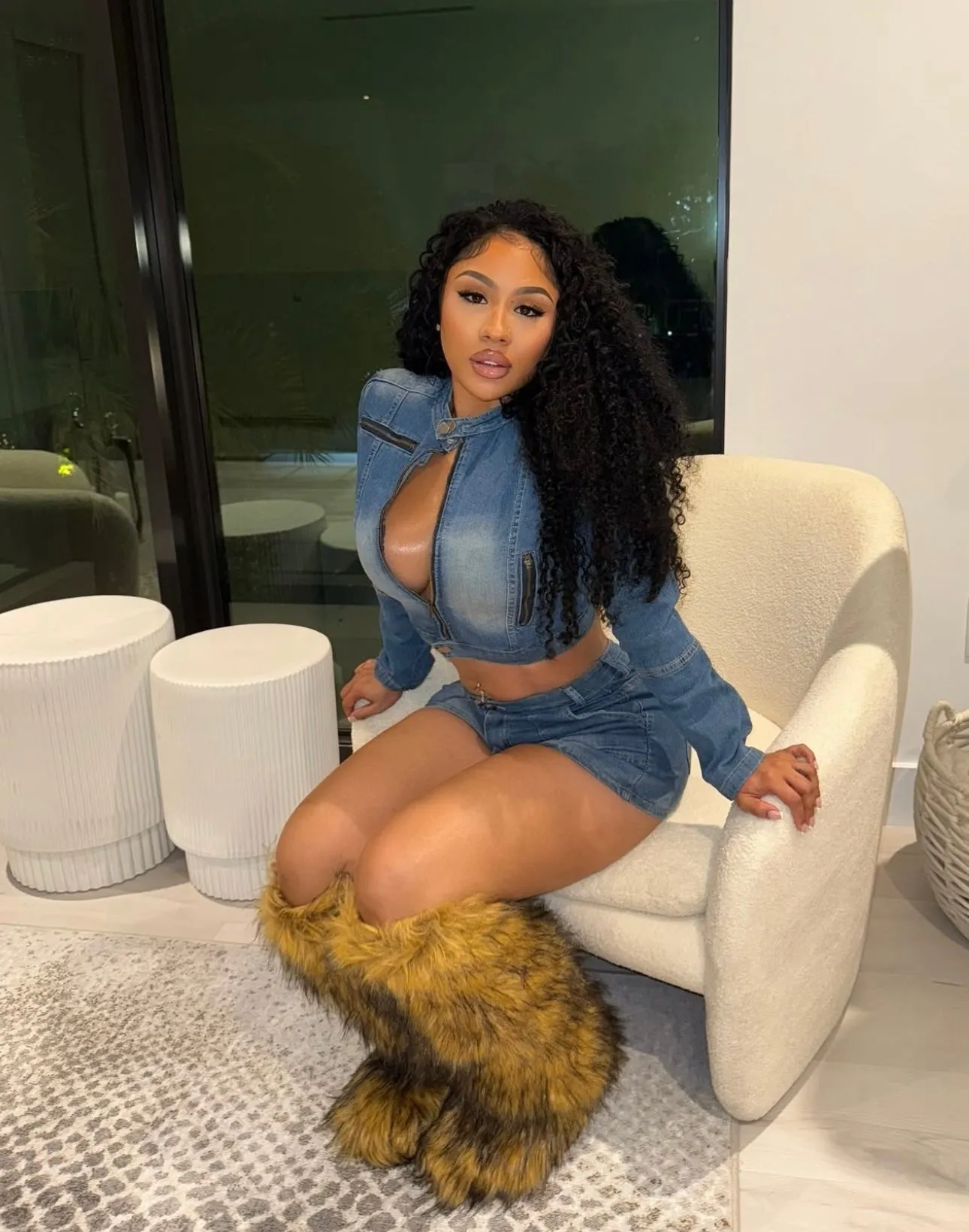 “Wolfie” Fur Boots
