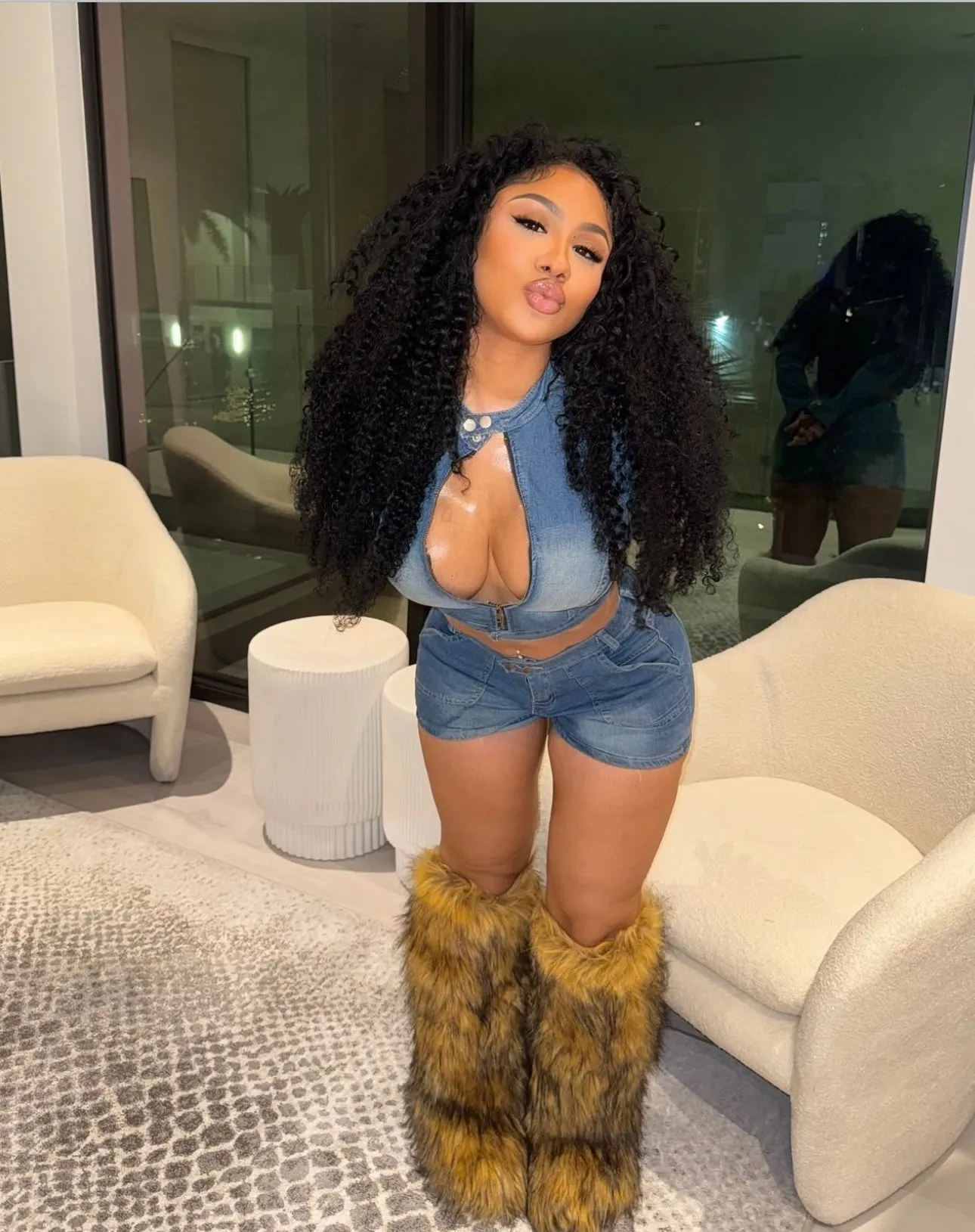 “Wolfie” Fur Boots
