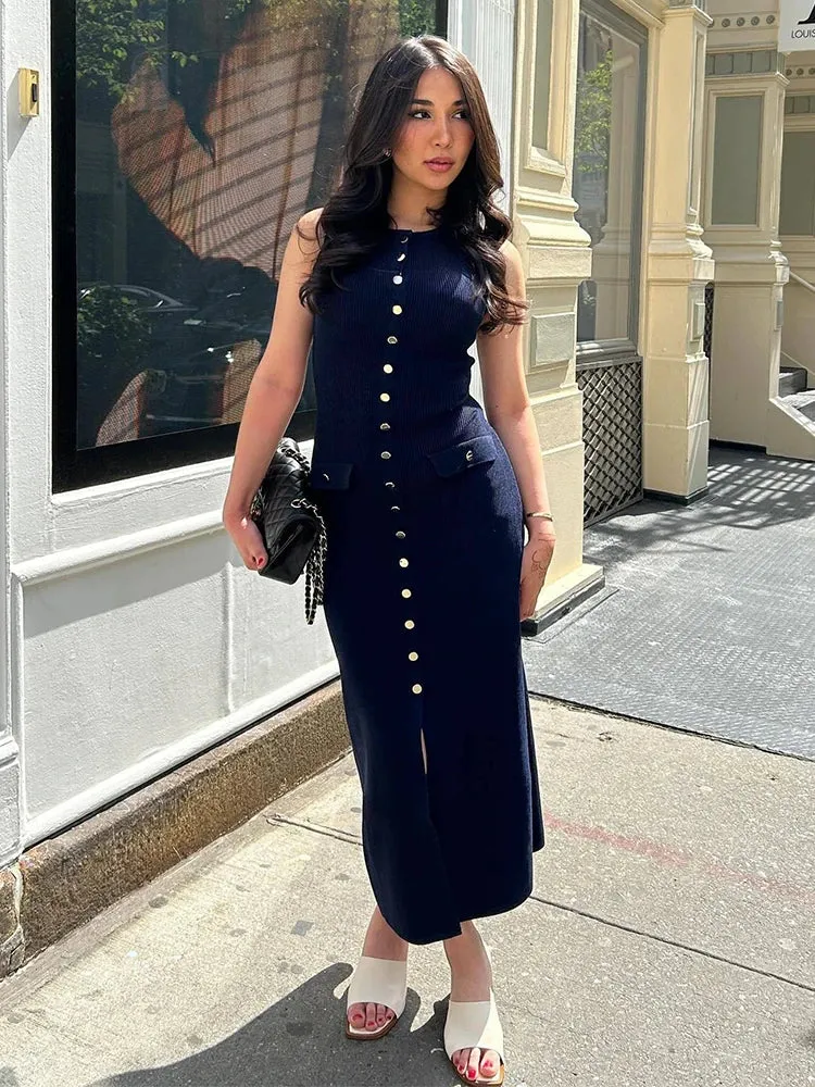 Women’s Knitted Cardigan Dress