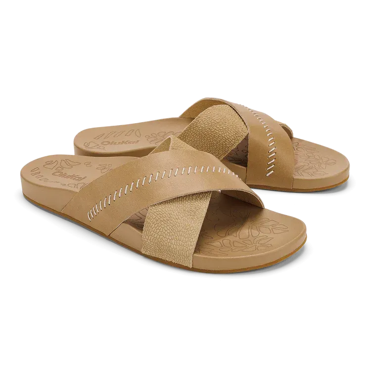 WOMEN'S OLUKAI KIPE'A 'OLU | WARM SAND / WARM SAND