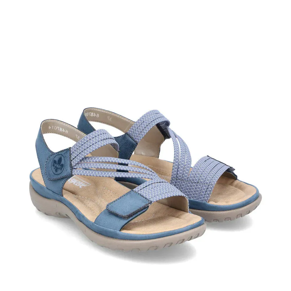 WOMEN'S RIEKER FRANJA 70 | ROYAL / JEANS-WEISS